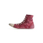 Men’s Paris Ultra Flat High Top Sneaker  in Red - Image 4